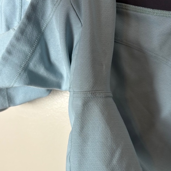 Women's Blue Athletic Shorts - Picture 4 of 6